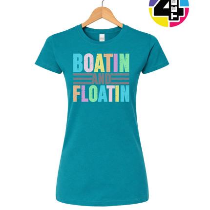 Boatin And Floatin Women's Tee