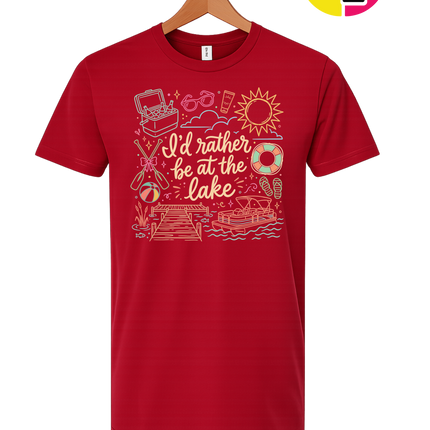 Lake Life Dalmation Tee