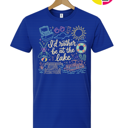 Lake Life Dalmation Tee