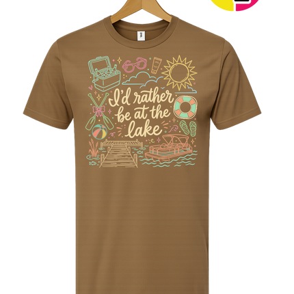 Lake Life Dalmation Tee