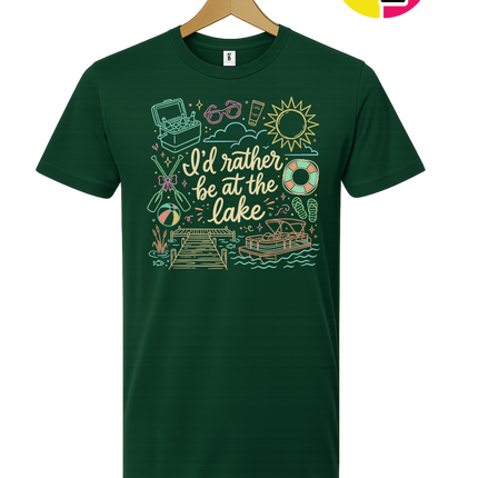 Lake Life Dalmation Tee
