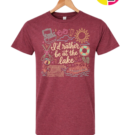 Lake Life Dalmation Tee