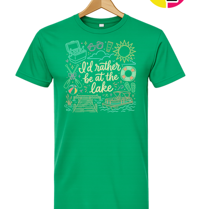 Lake Life Dalmation Tee
