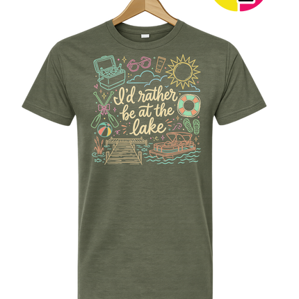 Lake Life Dalmation Tee