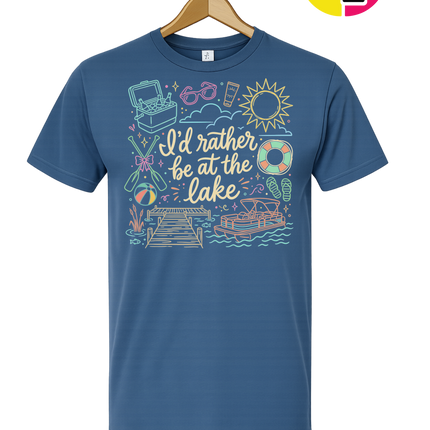 Lake Life Dalmation Tee