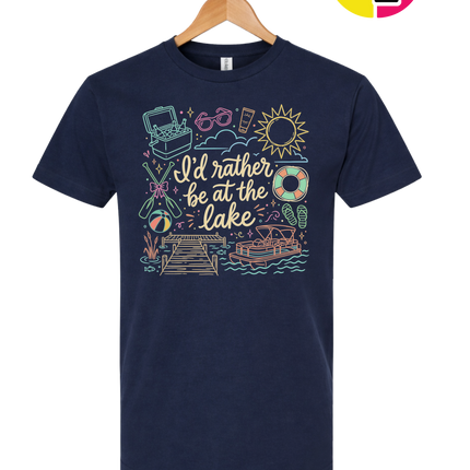 Lake Life Dalmation Tee
