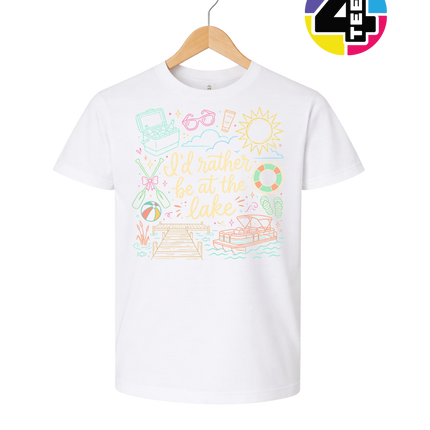 Lake Life Dalmation Youth Tee