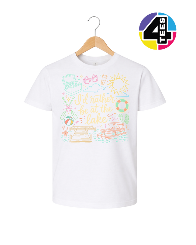 Lake Life Dalmation Youth Tee