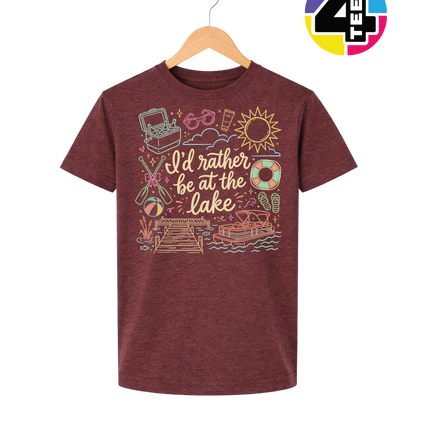 Lake Life Dalmation Youth Tee