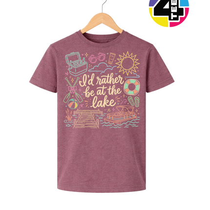 Lake Life Dalmation Youth Tee