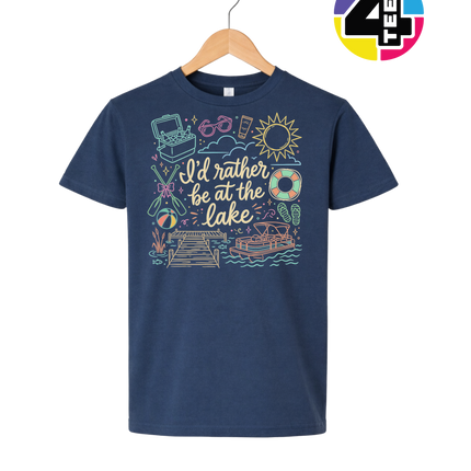 Lake Life Dalmation Youth Tee