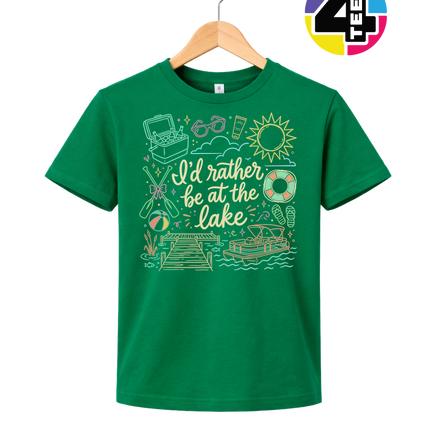 Lake Life Dalmation Youth Tee