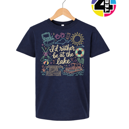 Lake Life Dalmation Youth Tee