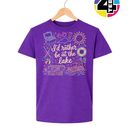 Lake Life Dalmation Youth Tee