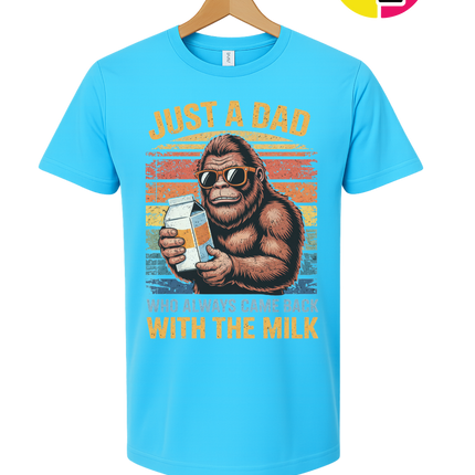 Bigfoot Just A Dad Tee