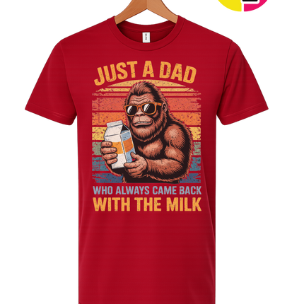 Bigfoot Just A Dad Tee