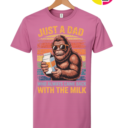 Bigfoot Just A Dad Tee