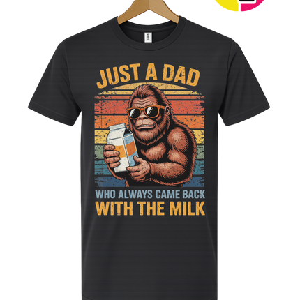 Bigfoot Just A Dad Tee