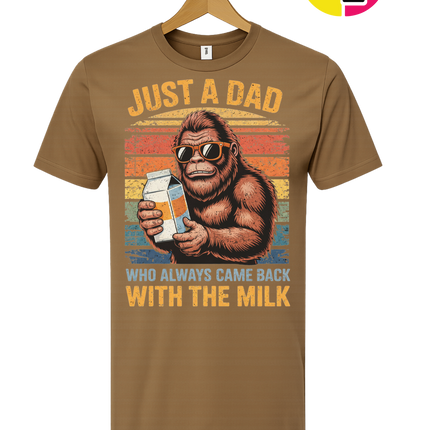 Bigfoot Just A Dad Tee