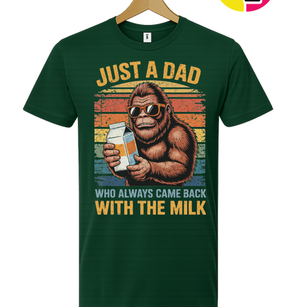 Bigfoot Just A Dad Tee
