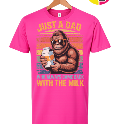 Bigfoot Just A Dad Tee