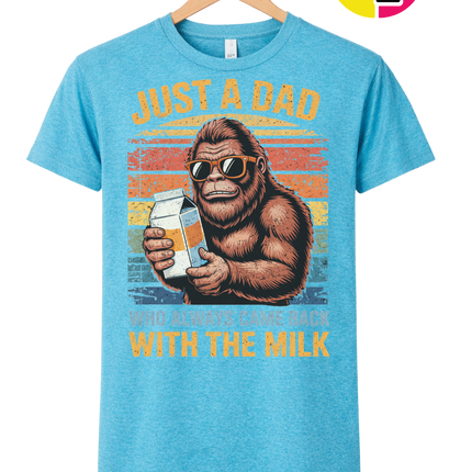 Bigfoot Just A Dad Tee