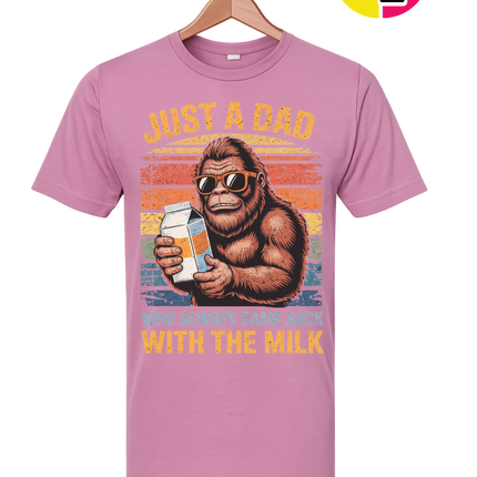 Bigfoot Just A Dad Tee