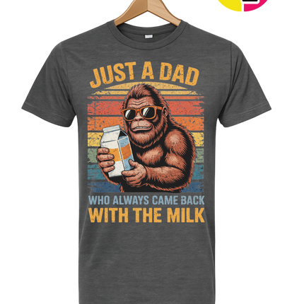 Bigfoot Just A Dad Tee