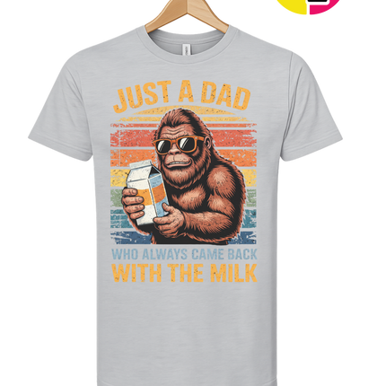 Bigfoot Just A Dad Tee