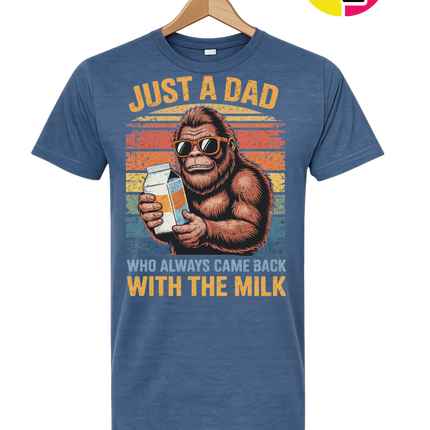 Bigfoot Just A Dad Tee