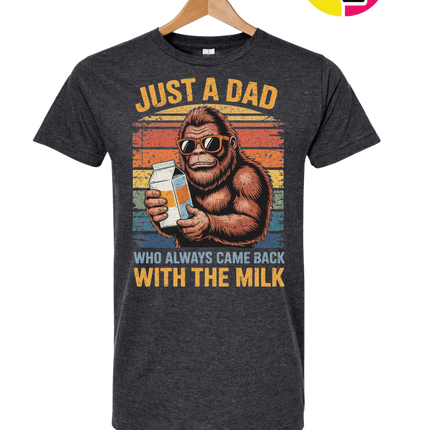 Bigfoot Just A Dad Tee