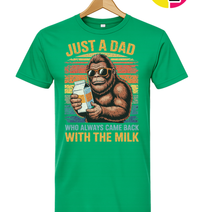 Bigfoot Just A Dad Tee