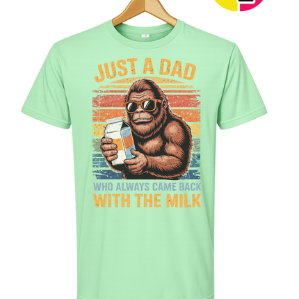 Bigfoot Just A Dad Tee