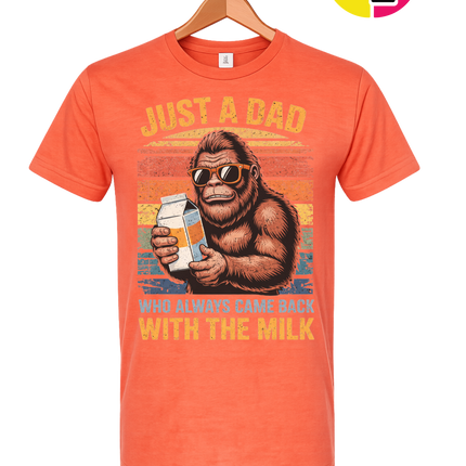 Bigfoot Just A Dad Tee