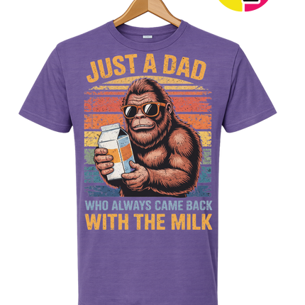 Bigfoot Just A Dad Tee