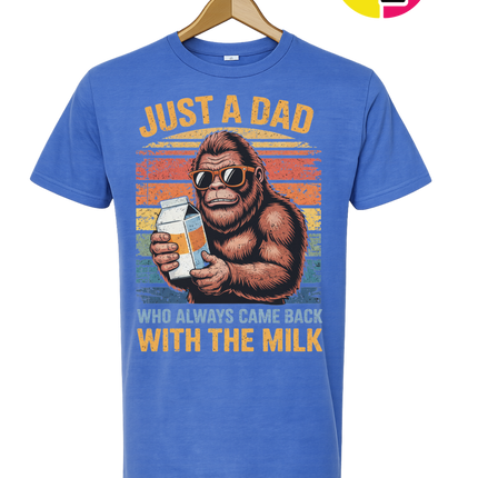 Bigfoot Just A Dad Tee