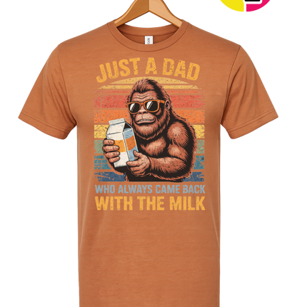 Bigfoot Just A Dad Tee