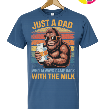 Bigfoot Just A Dad Tee