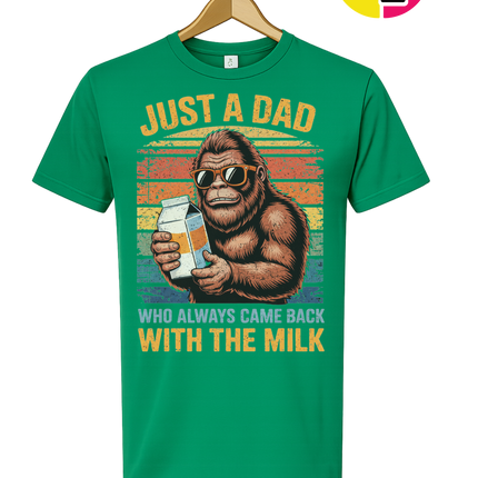 Bigfoot Just A Dad Tee