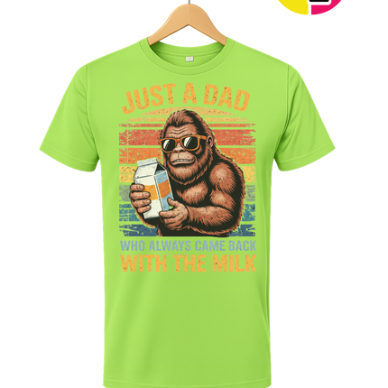 Bigfoot Just A Dad Tee