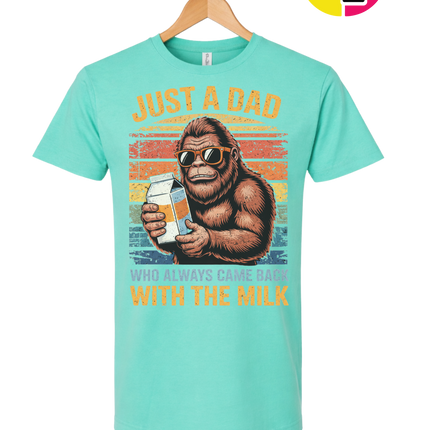 Bigfoot Just A Dad Tee