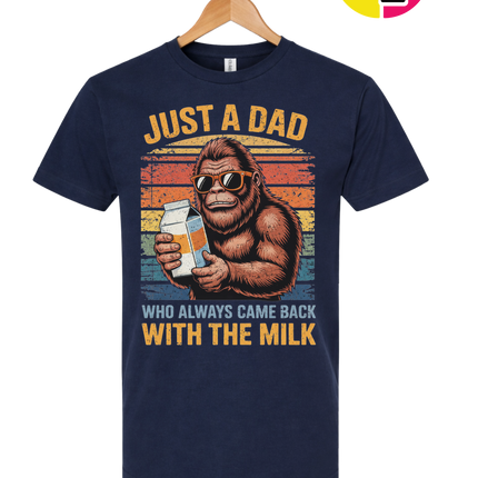 Bigfoot Just A Dad Tee