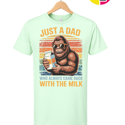 Bigfoot Just A Dad Tee