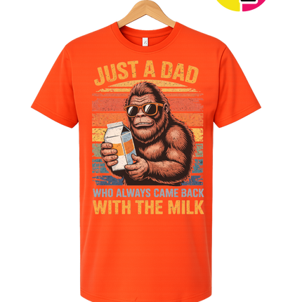 Bigfoot Just A Dad Tee