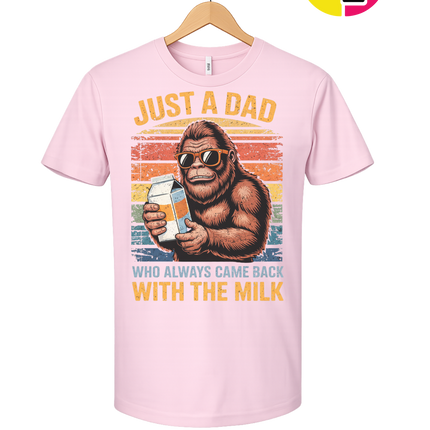 Bigfoot Just A Dad Tee
