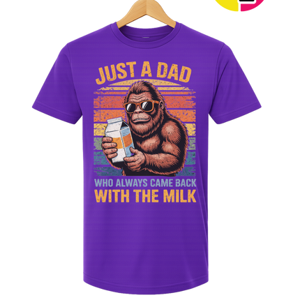 Bigfoot Just A Dad Tee