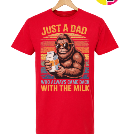 Bigfoot Just A Dad Tee