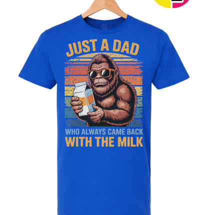 Bigfoot Just A Dad Tee