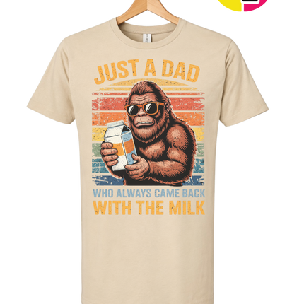 Bigfoot Just A Dad Tee