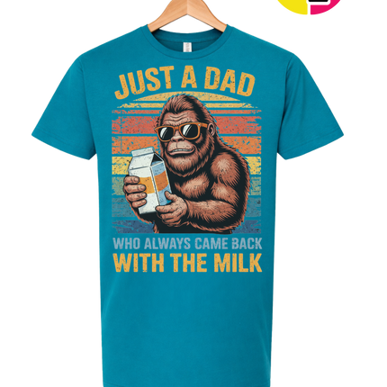 Bigfoot Just A Dad Tee